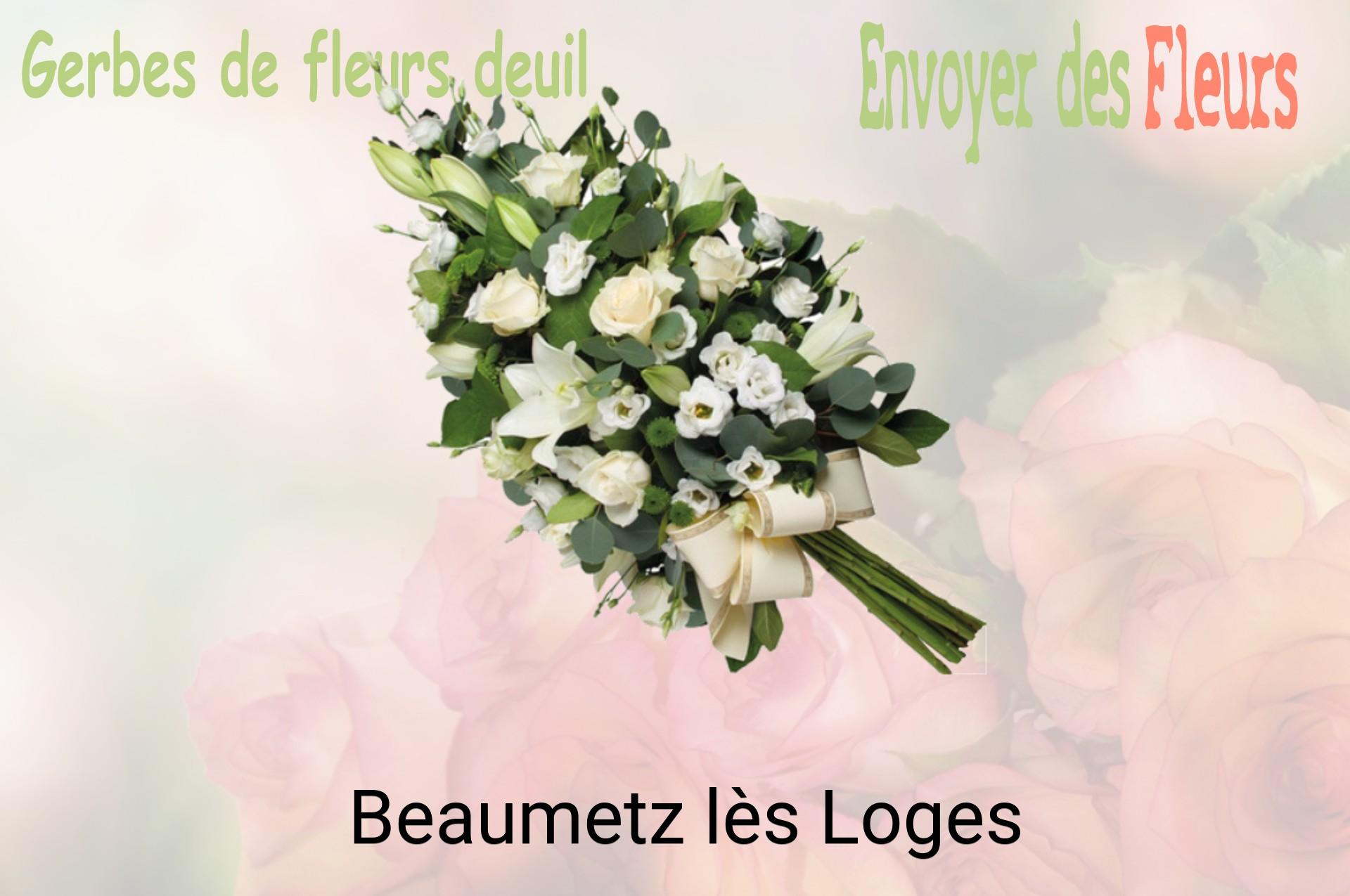 Gerbe de fleurs de deuil livrée à Beaumetz-lès-Loges